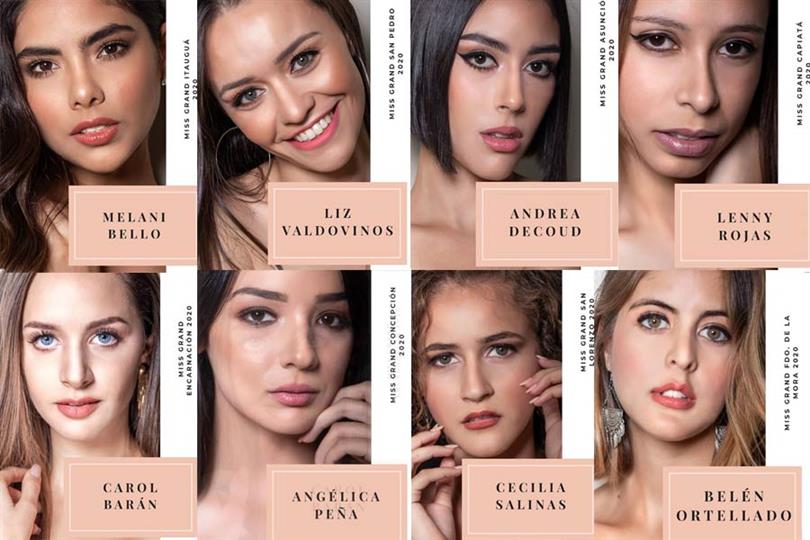 Miss Grand Paraguay 2020 Meet the Contestants
